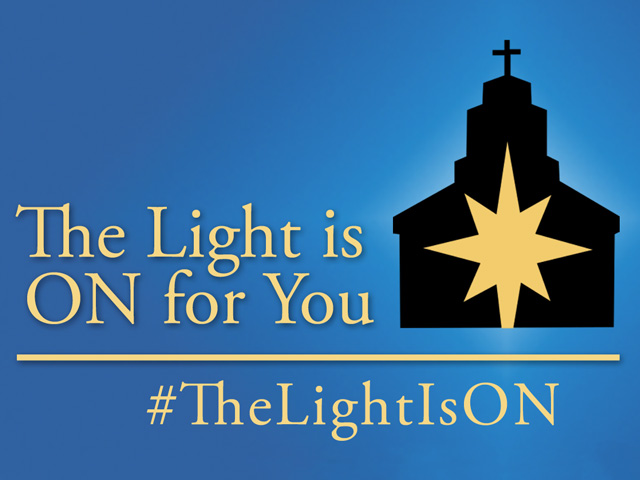 The Light Is On Confession Campaign