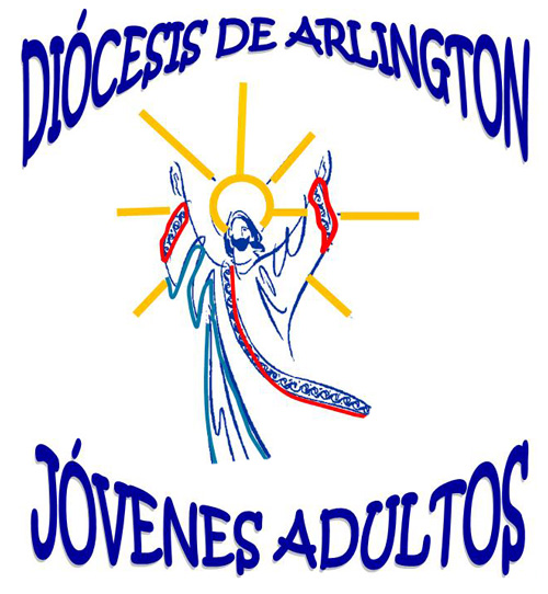 Jovenes Adultos Diocesis de Arlington logo