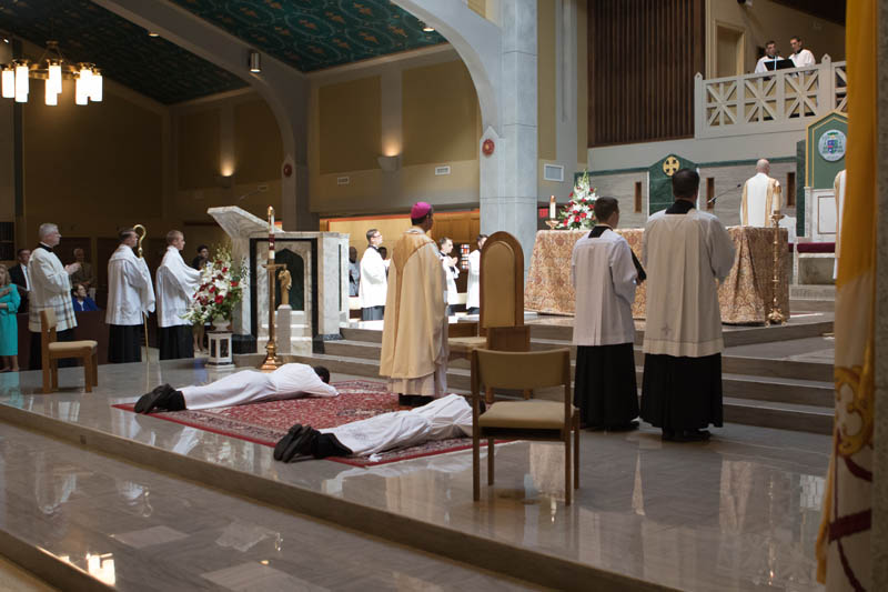 Transitional Diaconate Ordination 2017 Prostation