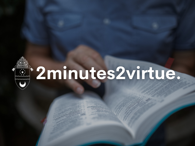 2 minutes 2 virtue logo