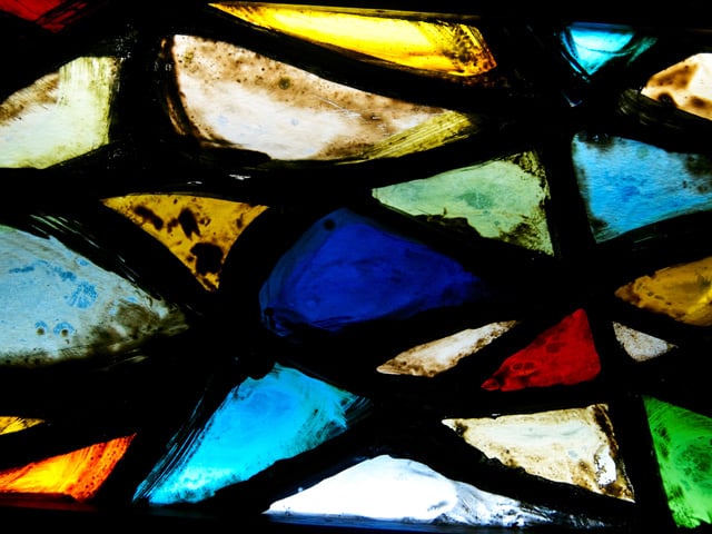 stained glass window