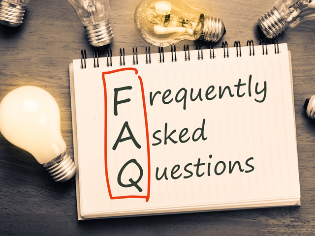 Frequently ASked Questions 640 480