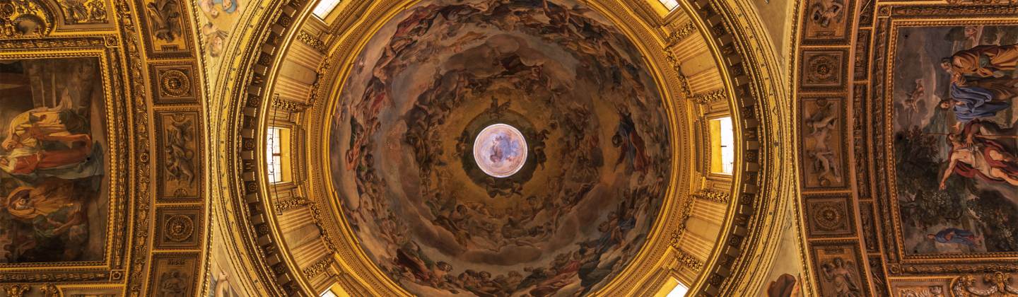 dome sant andrea della valle basilica 1440x420