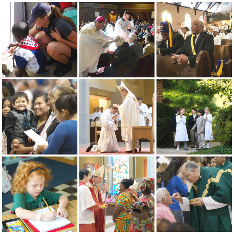 bishops lenten appeal 2018 collage