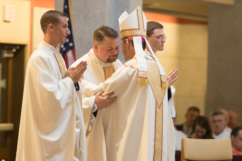 2017 Priesthood Ordinations Kiss of Peace