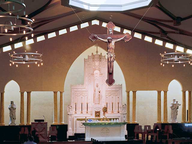 Our Lady of Hope interior