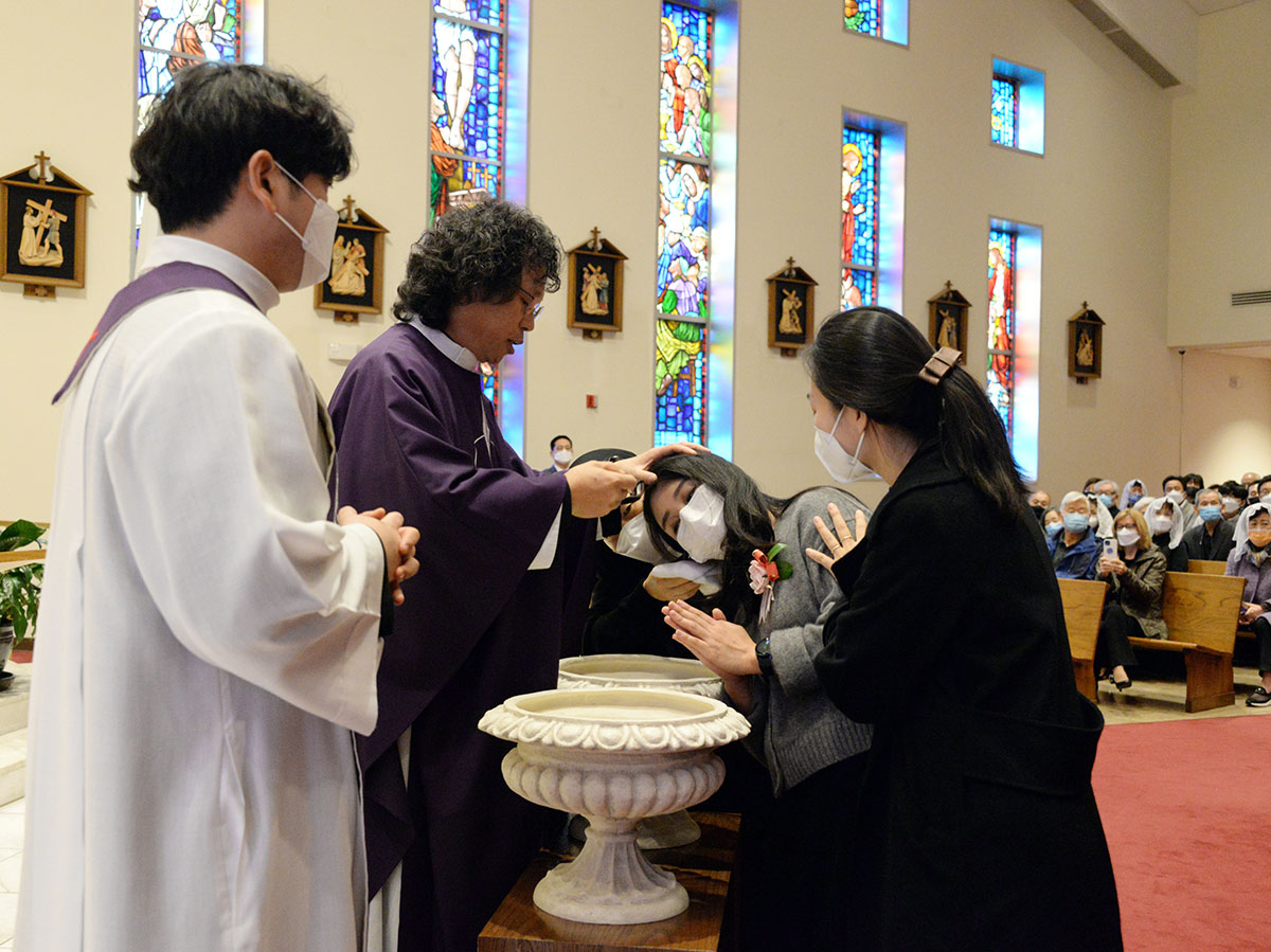 Saint Paul Chung-baptism