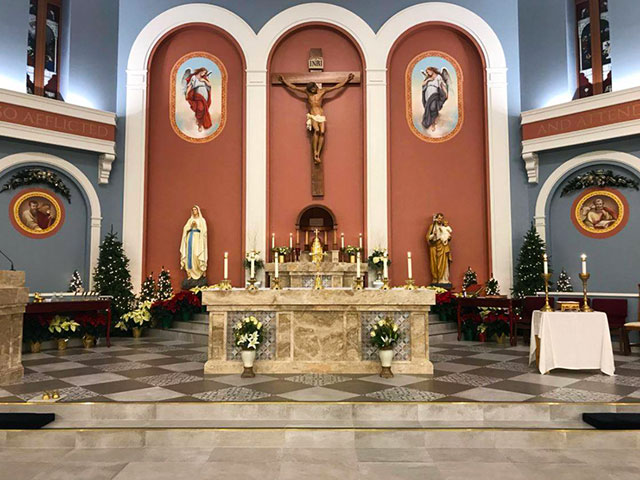 Saint Veronica interior