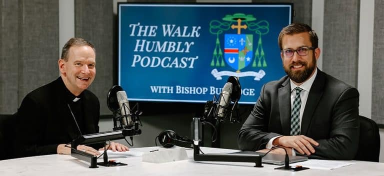 The walk humbly podcast with Bishop Burbidge