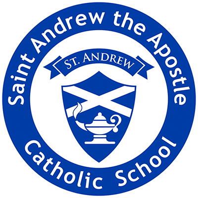 saint andrew the apostle catholic school logo