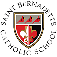 saint bernadette catholic school logo