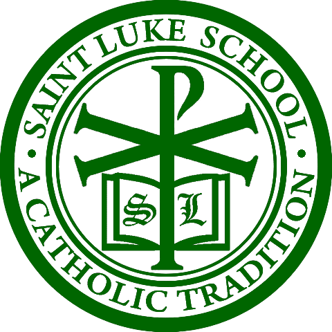 saint luke catholic school logo crest