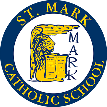 saint mark catholic school logo seal