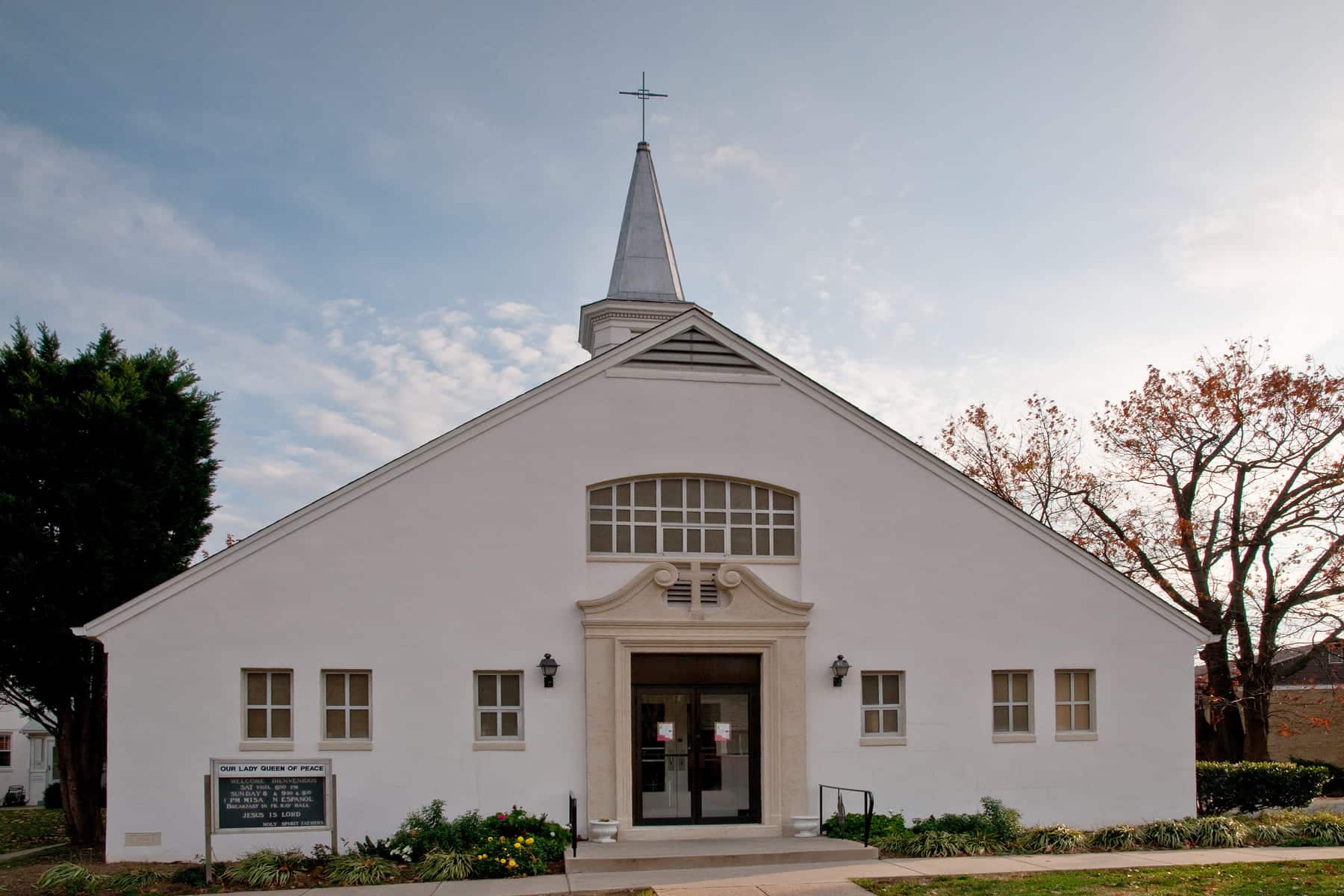 our lady, queen of peace, arlington