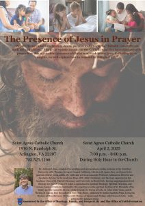 the prescence of jesus in prayer