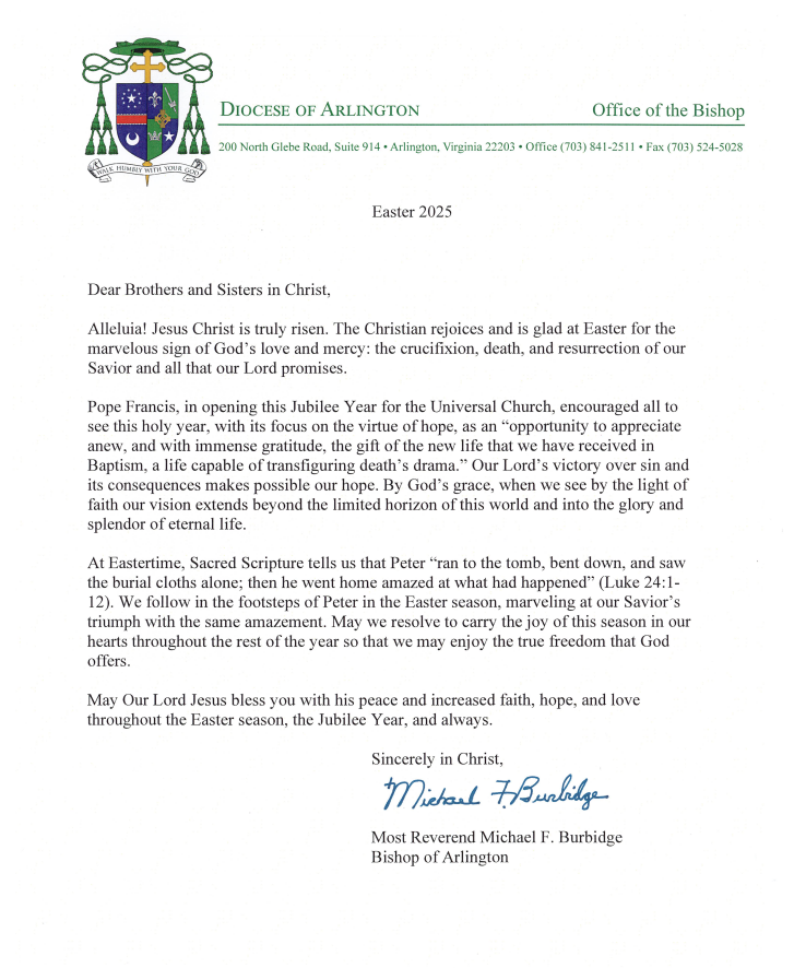 easter message 2025