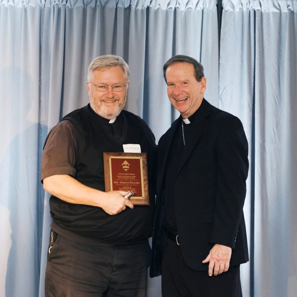 ex corde awardee, fr. marcus pollard