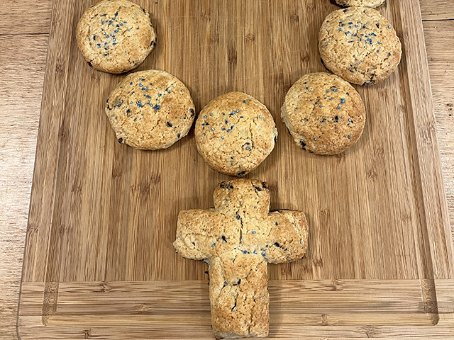chocolate chip scones