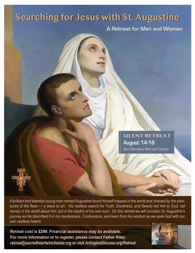 st. augustine august 2027 retreat flyer