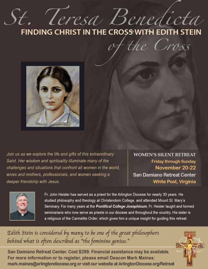 edith stein 2026 flyer