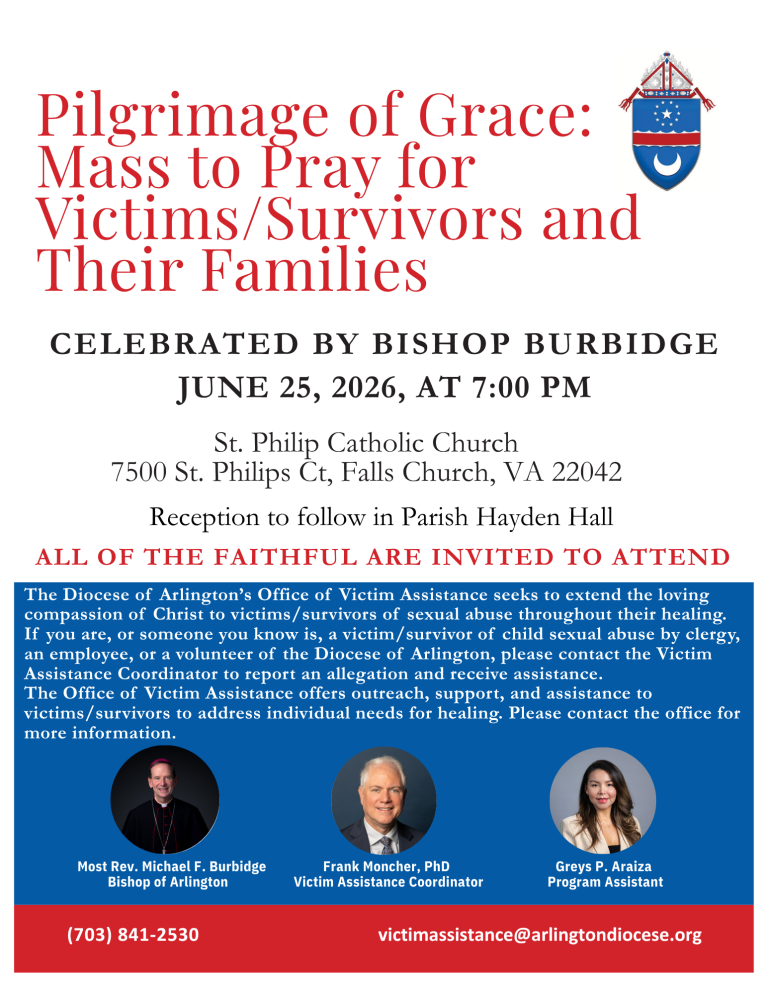 mass to pray for victimssurvivors of abuse and their families 2026