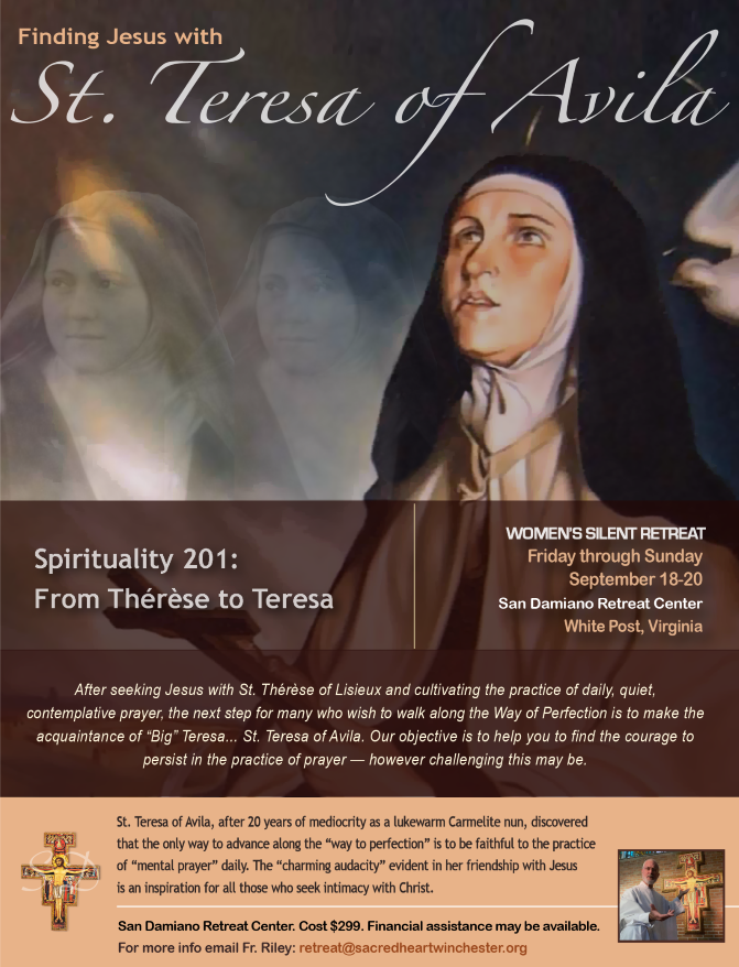 st teresa retreat flyer