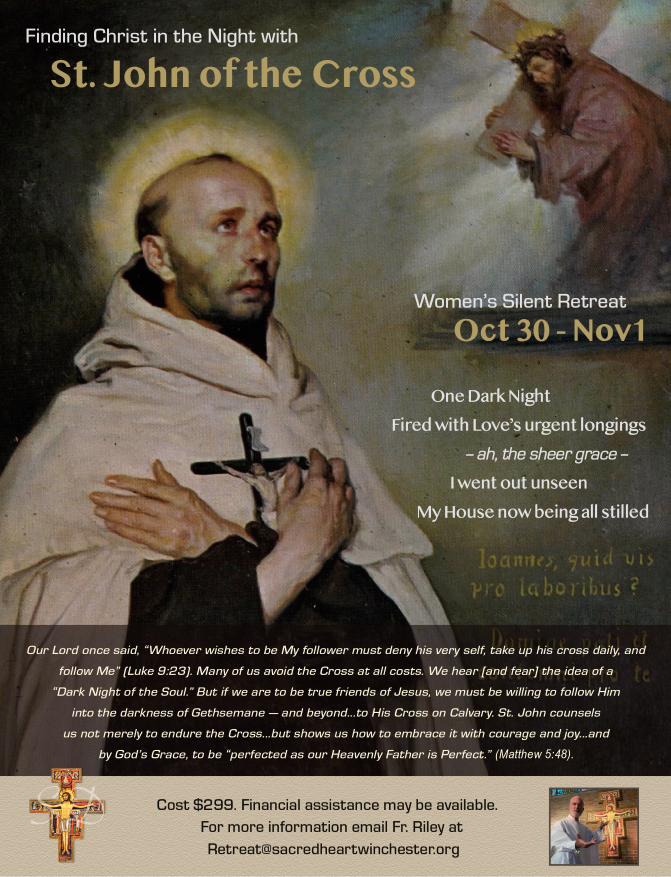 st. john of the cross retreat flyer